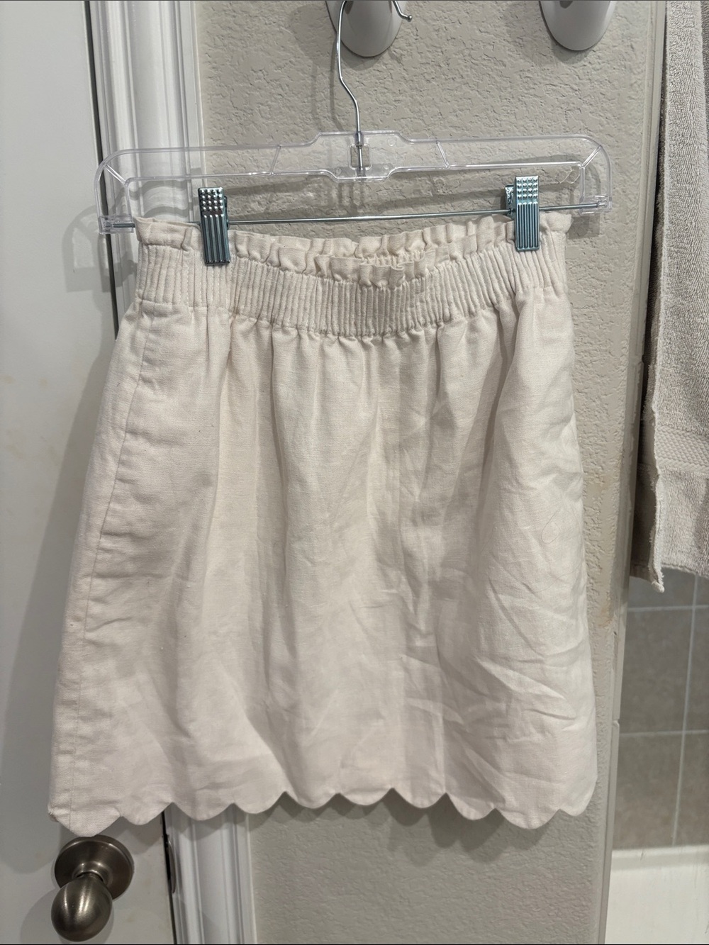 J. Crew Classic Scallop Hem Women's Skirt